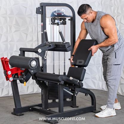 Classic V2 Selectorized Leg Extension / Seated Leg Curl Combo | Muscle D