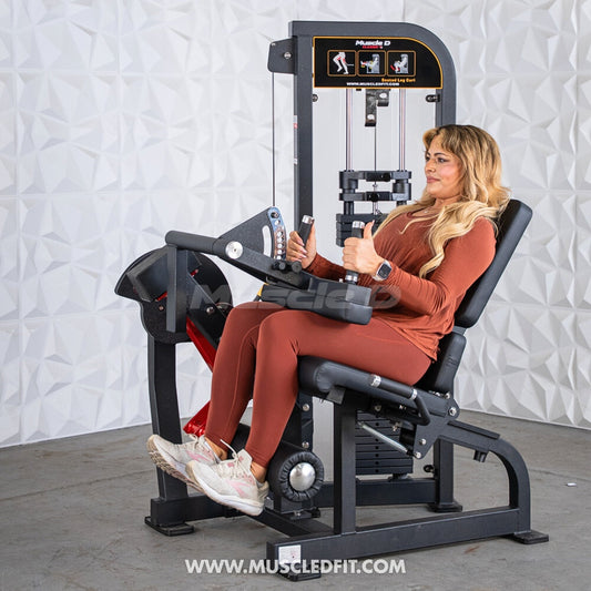 Classic V2 Selectorized Seated Leg Curl Machine – Muscle D Fitness - Grit Grind Strength