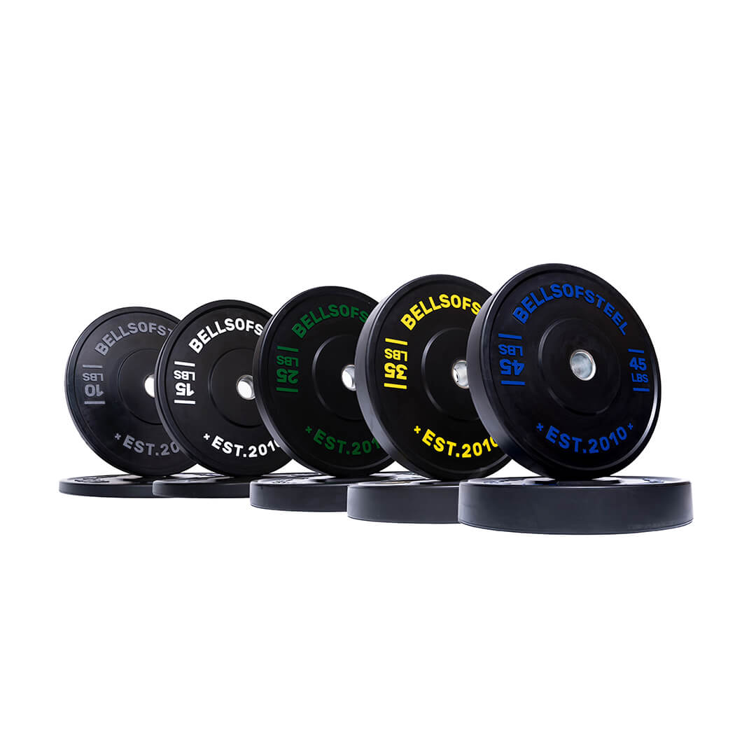 NEW Compact Bumper Plate Home Gym Package - Grit Grind Strength