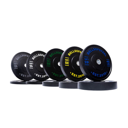 NEW Compact Bumper Plate Home Gym Package - Grit Grind Strength