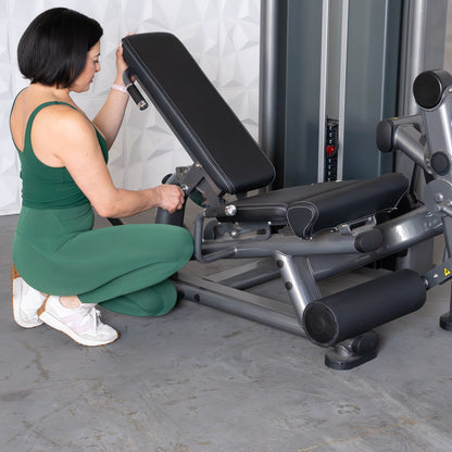 Elite Plus Leg Extension / Prone Leg Curl Combo | Muscle D Fitness - Grit Grind Strength