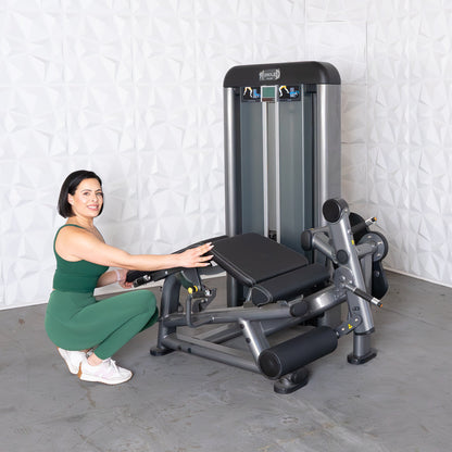 Elite Plus Leg Extension / Prone Leg Curl Combo | Muscle D Fitness - Grit Grind Strength