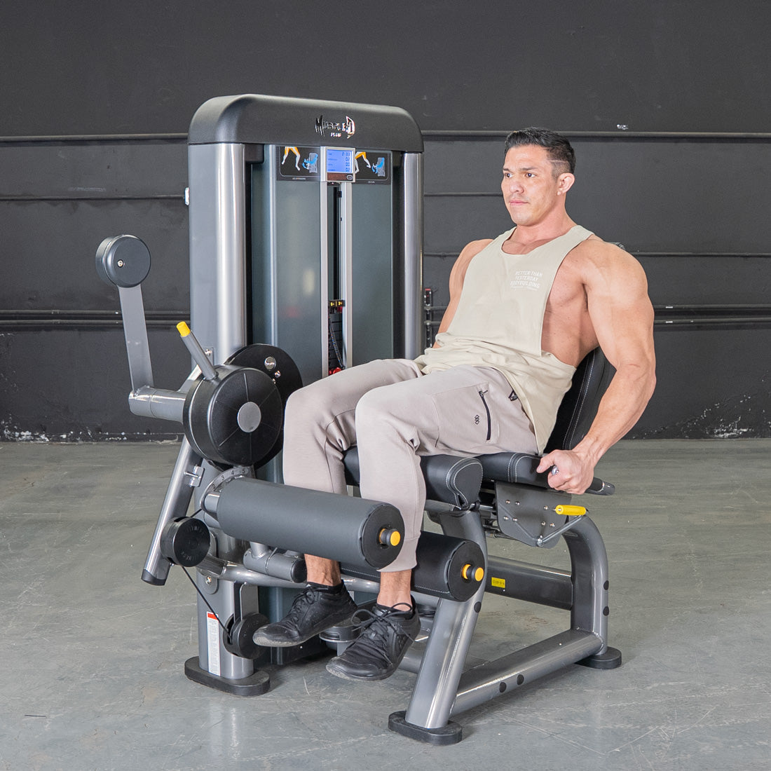 Elite Plus Leg Extension / Seated Leg Curl Combo | Muscle D Fitness - Grit Grind Strength