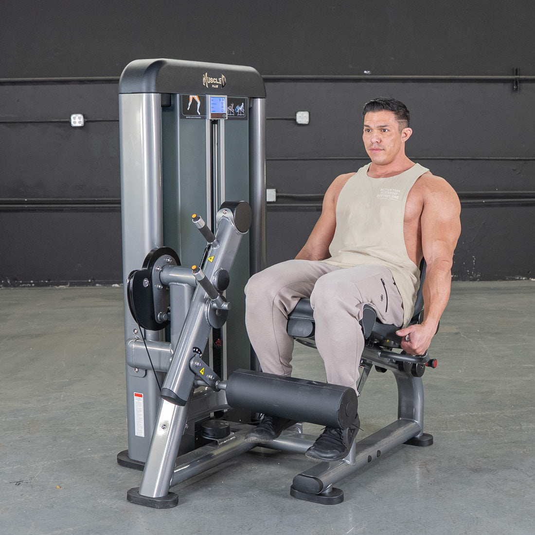 Elite Plus Leg Extension Machine | Muscle D Fitness - Grit Grind Strength
