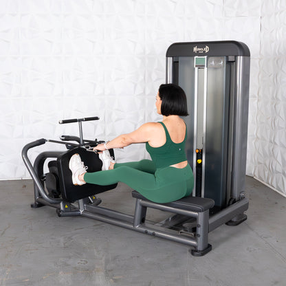 Elite Plus Long Pull Row | Iso-Lateral | Muscle D Fitness - Grit Grind Strength