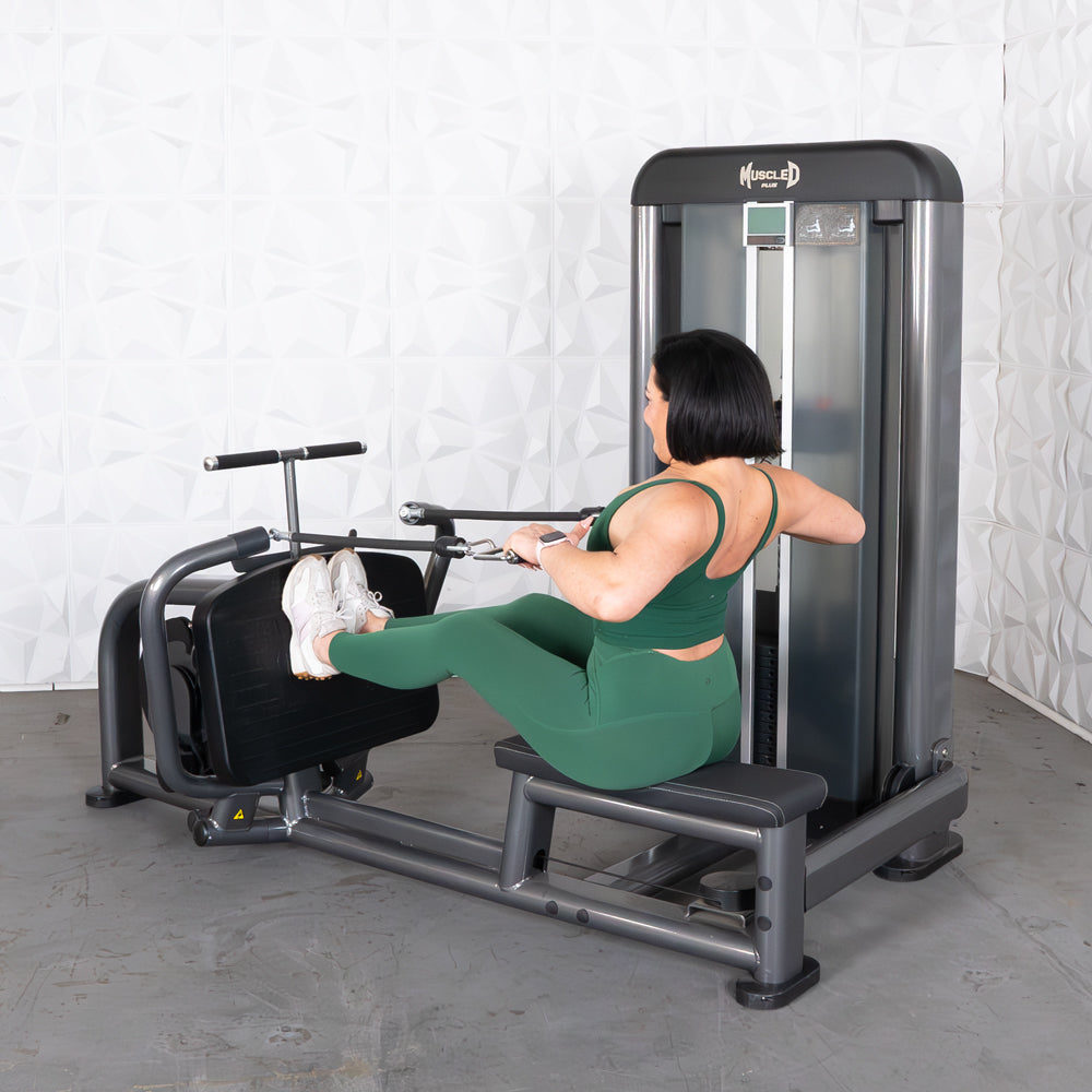 Elite Plus Long Pull Row | Iso-Lateral | Muscle D Fitness - Grit Grind Strength