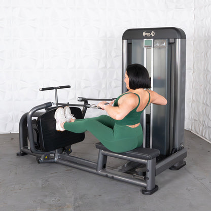 Elite Plus Long Pull Row | Iso-Lateral | Muscle D Fitness - Grit Grind Strength