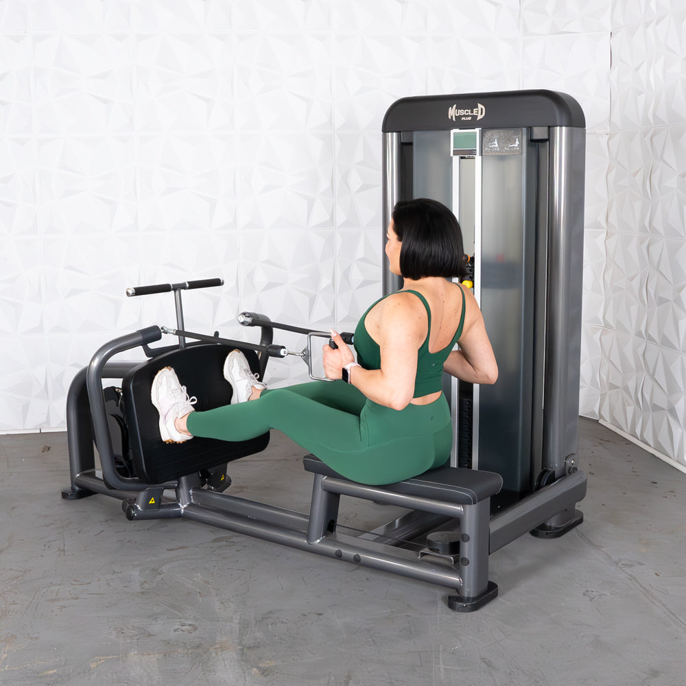 Elite Plus Long Pull Row | Iso-Lateral | Muscle D Fitness - Grit Grind Strength