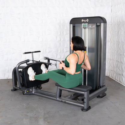 Elite Plus Long Pull Row | Iso-Lateral | Muscle D Fitness - Grit Grind Strength