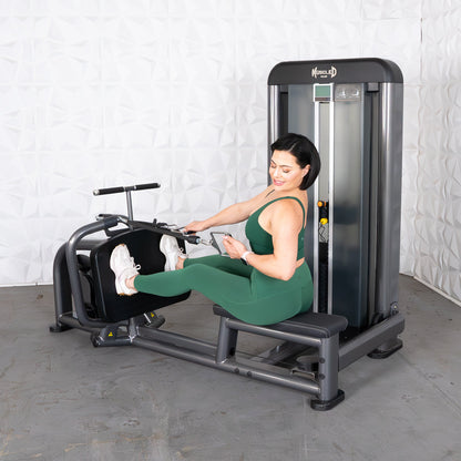 Elite Plus Long Pull Row | Iso-Lateral | Muscle D Fitness - Grit Grind Strength