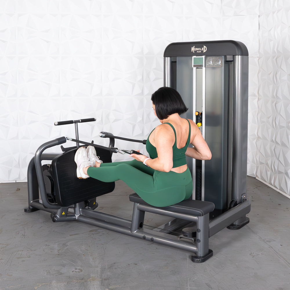 Elite Plus Long Pull Row | Iso-Lateral | Muscle D Fitness - Grit Grind Strength