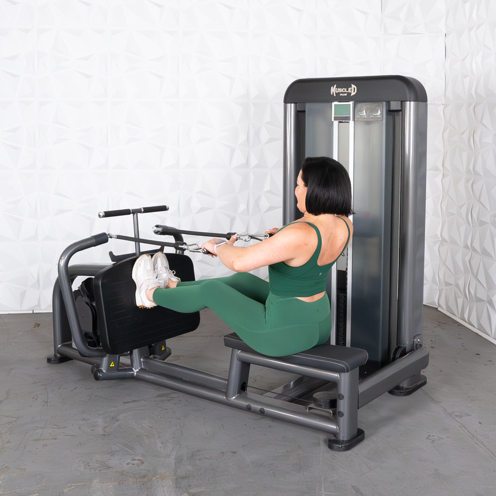 Elite Plus Long Pull Row | Iso-Lateral | Muscle D Fitness - Grit Grind Strength