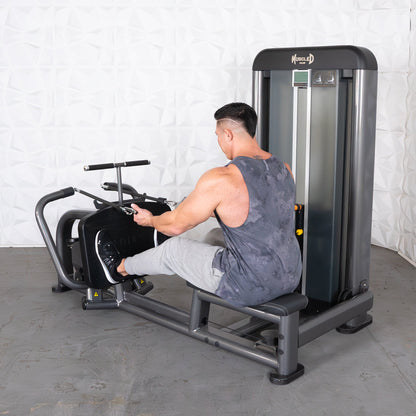 Elite Plus Long Pull Row | Iso-Lateral | Muscle D Fitness - Grit Grind Strength