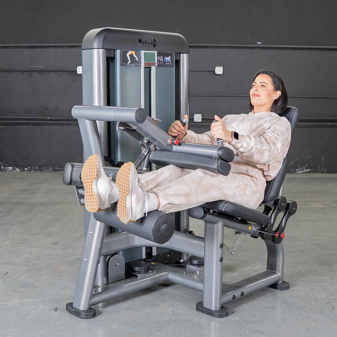 Elite Plus Seated Leg Curl | Commercial Gym Equipment - Grit Grind Strength