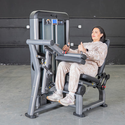 Elite Plus Seated Leg Curl | Commercial Gym Equipment - Grit Grind Strength