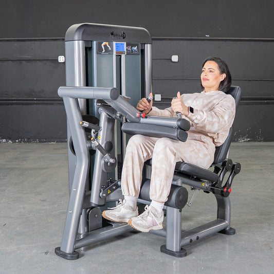 Elite Plus Seated Leg Curl | Commercial Gym Equipment - Grit Grind Strength