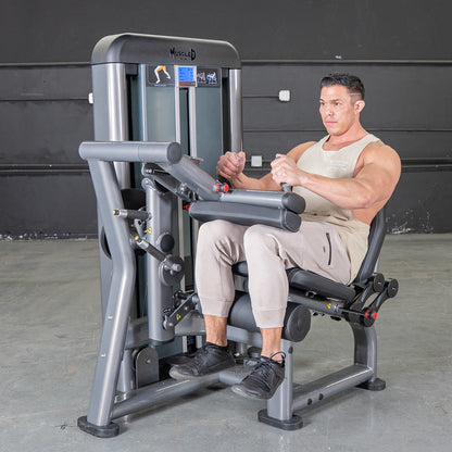 Elite Plus Seated Leg Curl | Commercial Gym Equipment - Grit Grind Strength