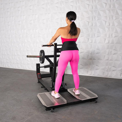 Excel Glute Line Belt Squat - Muscle D Fitness - Plate Loaded Belt Squat - Non Slip Deck - Grit Grind Strength