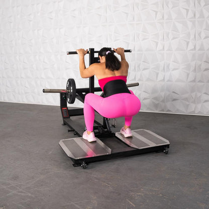 Excel Glute Line Belt Squat - Muscle D Fitness - Plate Loaded Belt Squat - Non Slip Deck - Grit Grind Strength