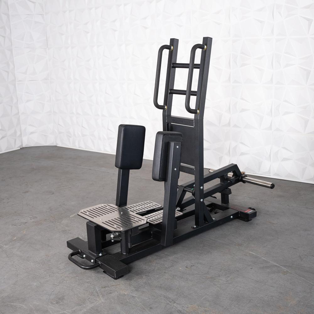 Excel Standing Hip Abductor - Muscle D Fitness - Plate Load Glute - Band Compatible - Grit Grind Strength