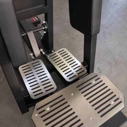 Excel Standing Hip Abductor - Muscle D Fitness - Plate Load Glute - Band Compatible - Grit Grind Strength