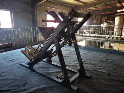 2-in-1 Leg Press & Hack Squat Machine – Heavy-Duty Steel, Plate-Loaded