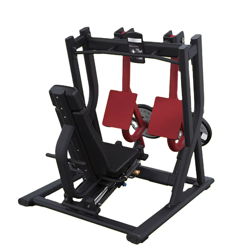 MND Plate Loaded Horizontal Iso-Lateral Hack Squat Machine