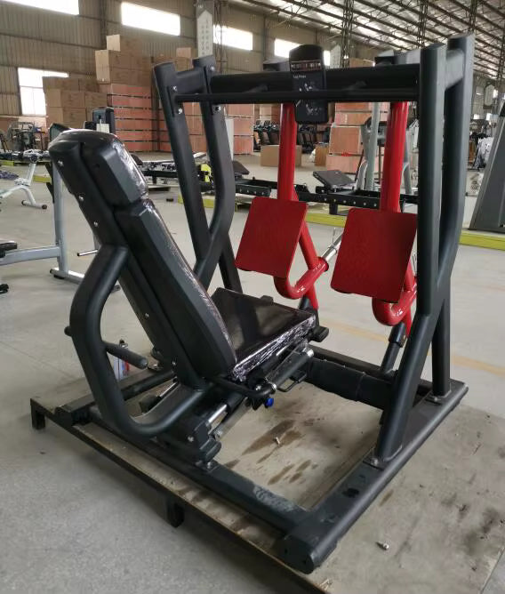 MND Plate Loaded Horizontal Iso-Lateral Hack Squat Machine