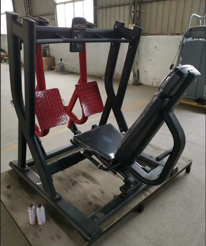 MND Plate Loaded Horizontal Iso-Lateral Hack Squat Machine