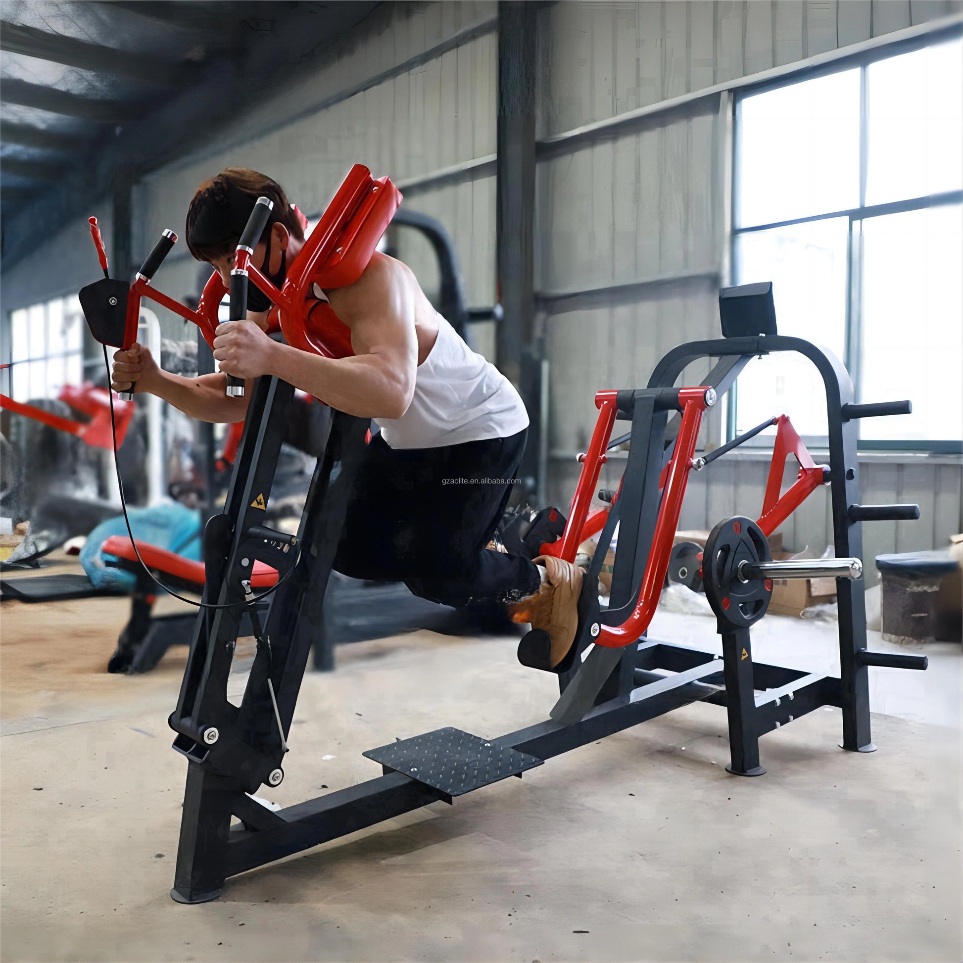 Coremax Plate-Loaded Power Runner (12 week, special delivery, free curb-side shipping) - Grit Grind Strength