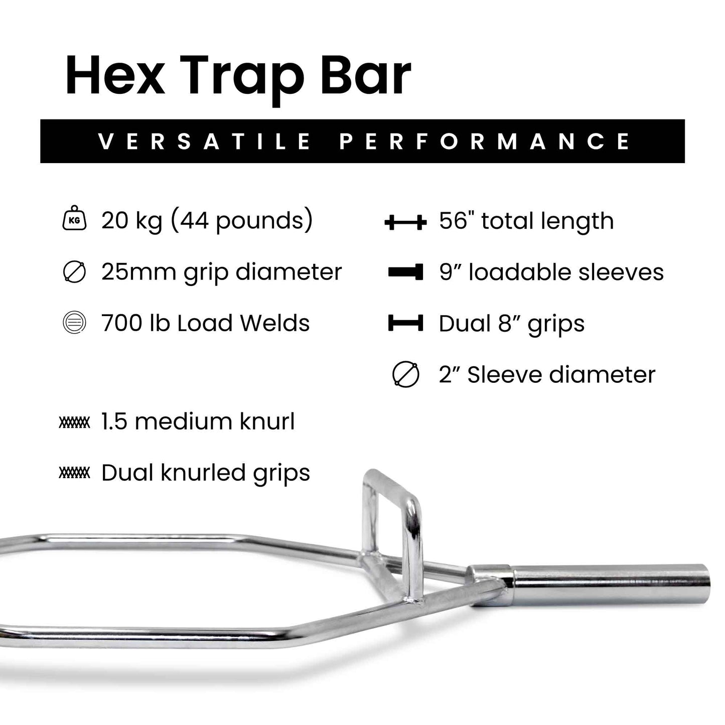 Hex Bar Weight Sets