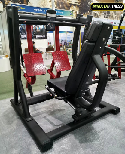MND Plate Loaded Horizontal Iso-Lateral Hack Squat Machine