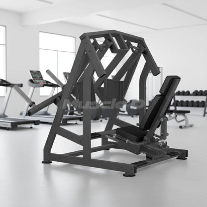 Excel Iso-Lateral Leg Press - Muscle D Fitness - Plate Load Independent Leg Press / Single Leg Press - Grit Grind Strength