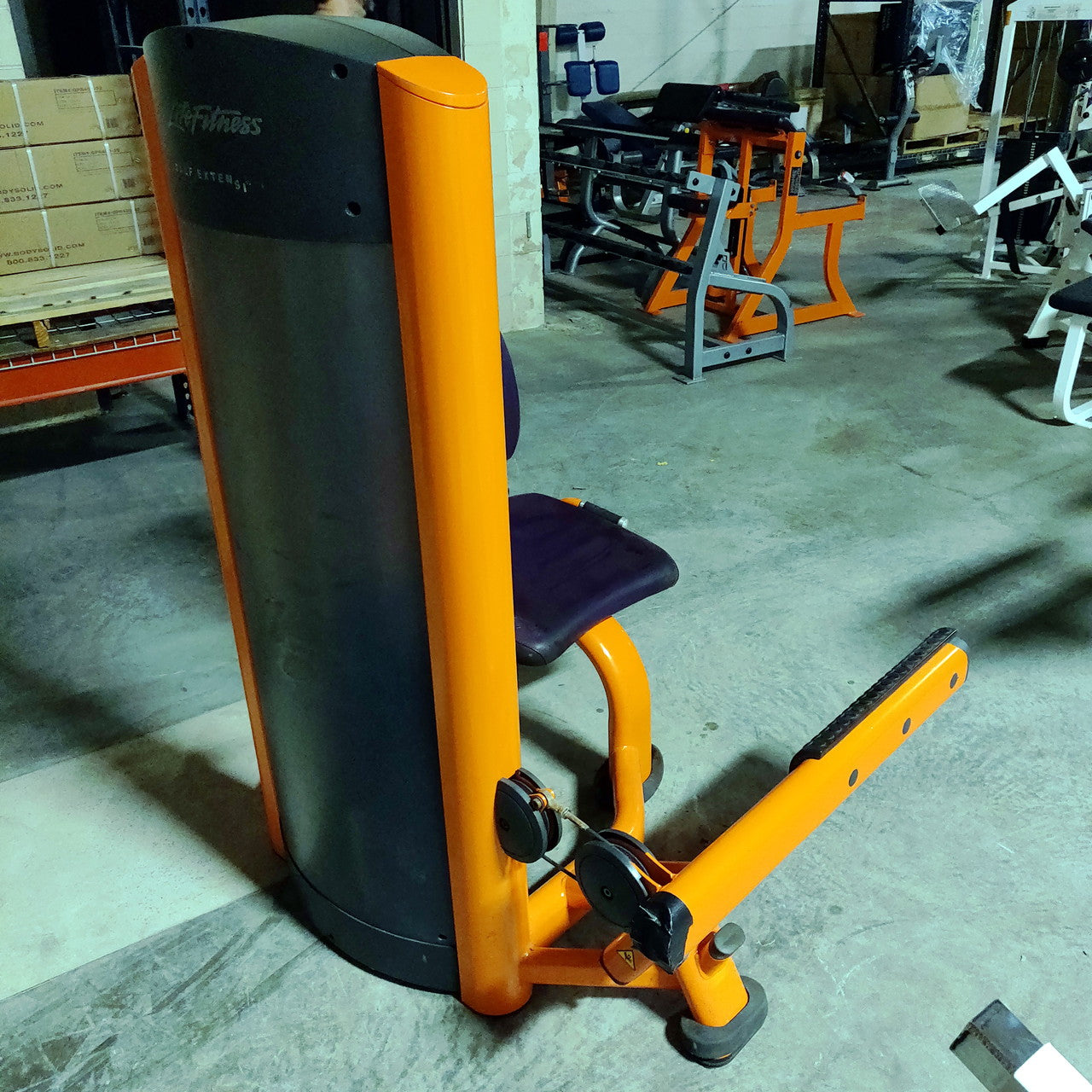 Life Fitness Signature Seated Calf Extension - Grit Grind Strength