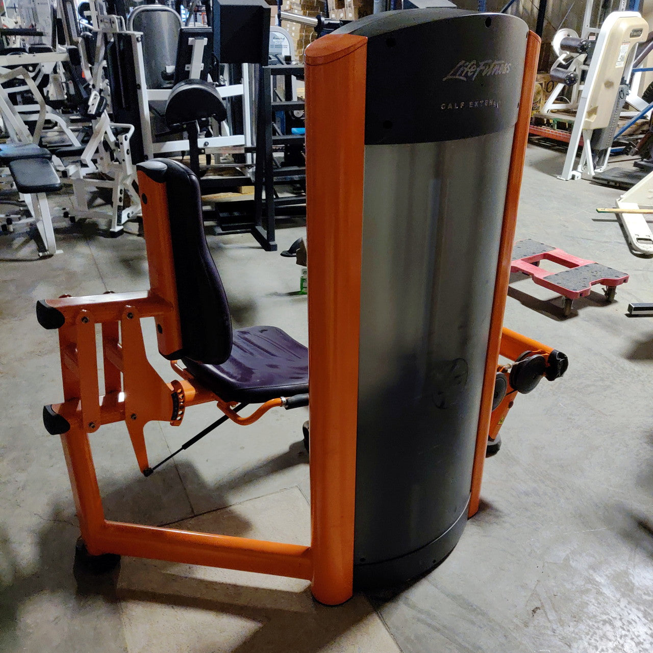 Life Fitness Signature Seated Calf Extension - Grit Grind Strength