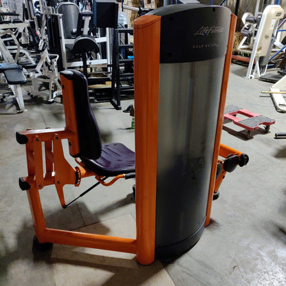 Life Fitness Signature Seated Calf Extension - Grit Grind Strength