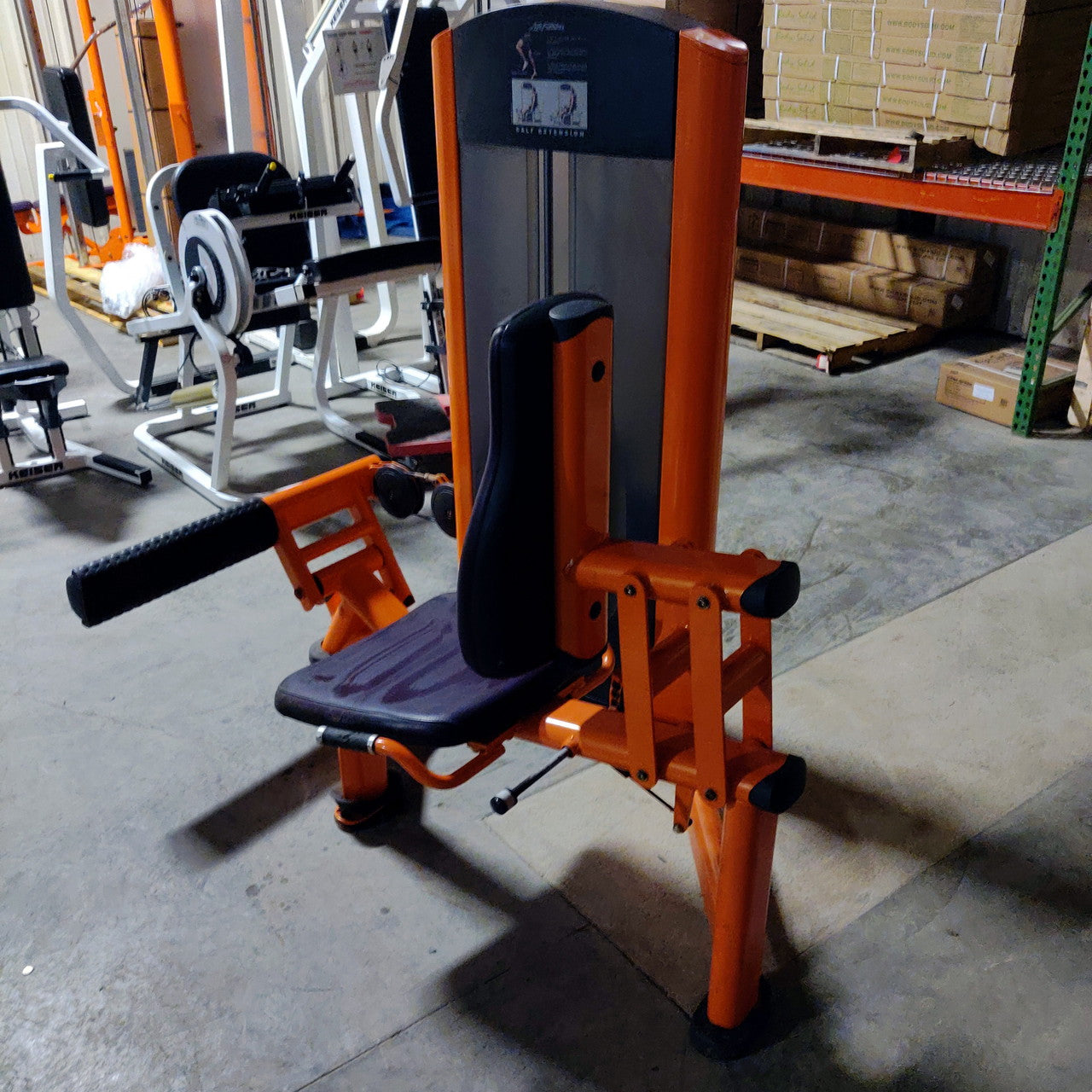 Life Fitness Signature Seated Calf Extension - Grit Grind Strength