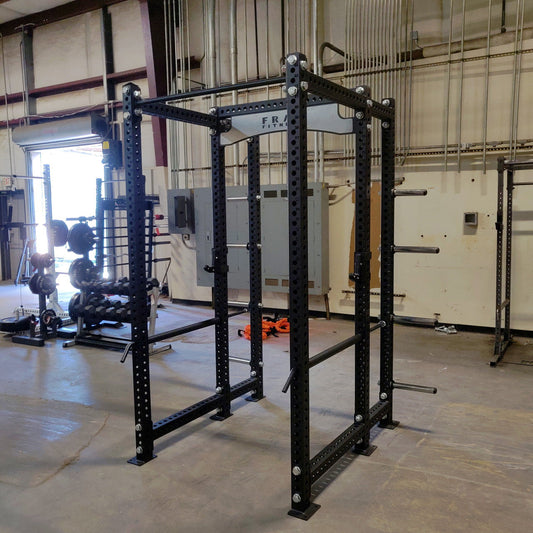 NEW 6-Post Power Rack Squat Rack with Weight Storage Commercial Grade - Grit Grind Strength