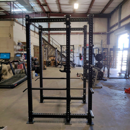NEW 6-Post Power Rack Squat Rack with Weight Storage Commercial Grade - Grit Grind Strength
