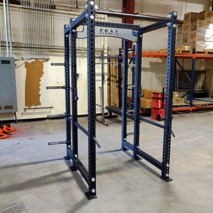 NEW 6-Post Power Rack Squat Rack with Weight Storage Commercial Grade - Grit Grind Strength