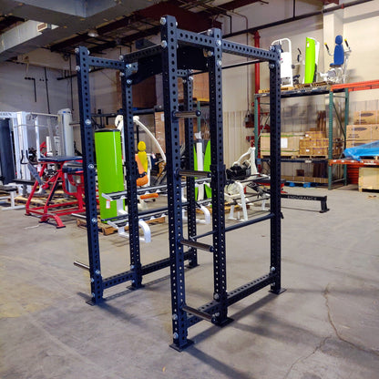 NEW 6-Post Power Rack Squat Rack with Weight Storage Commercial Grade - Grit Grind Strength