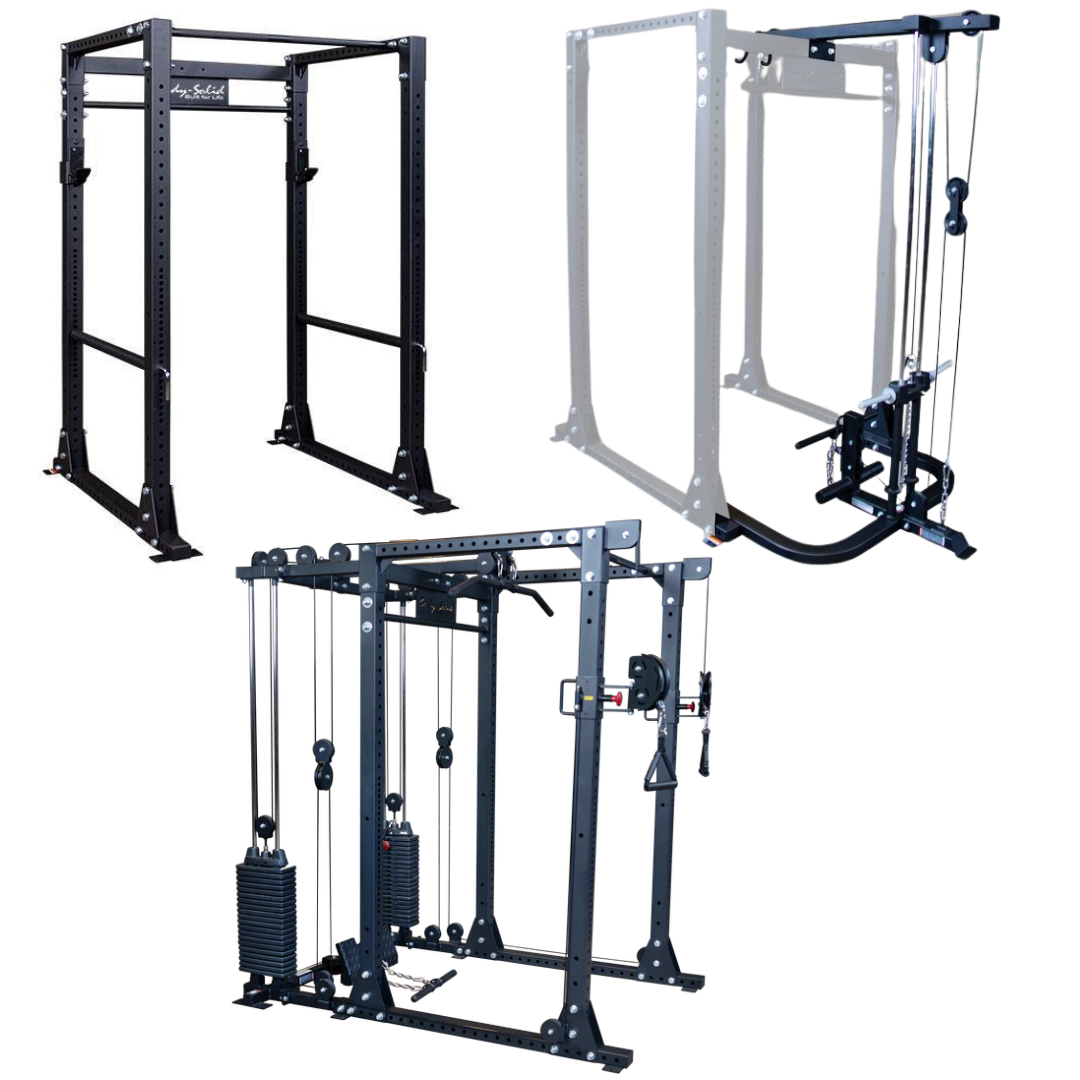 NEW Body Solid Commercial Squat Rack Power Rack GPR400 with Multi-Grip - Grit Grind Strength