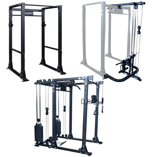 NEW Body Solid Commercial Squat Rack Power Rack GPR400 with Multi-Grip - Grit Grind Strength