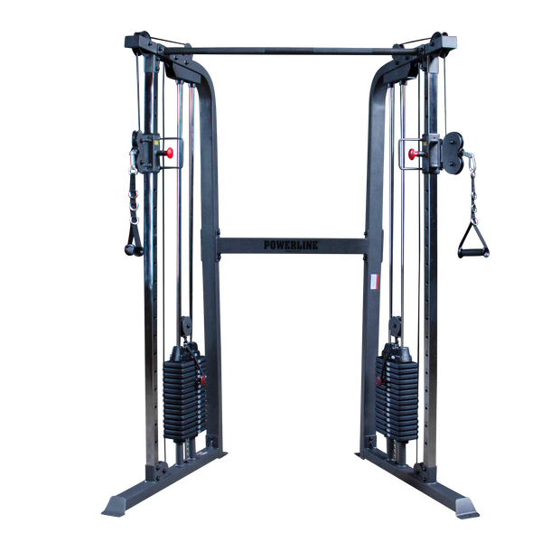 NEW Body Solid Powerline Functional Trainer WITH Upgraded 210lb Weight Stacks - Grit Grind Strength