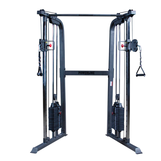 NEW Body Solid Powerline Functional Trainer WITH Upgraded 210lb Weight Stacks - Grit Grind Strength