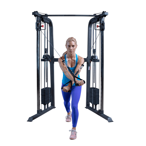 NEW Body Solid Powerline Functional Trainer WITH Upgraded 210lb Weight Stacks - Grit Grind Strength
