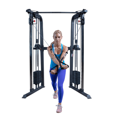 NEW Body Solid Powerline Functional Trainer WITH Upgraded 210lb Weight Stacks - Grit Grind Strength