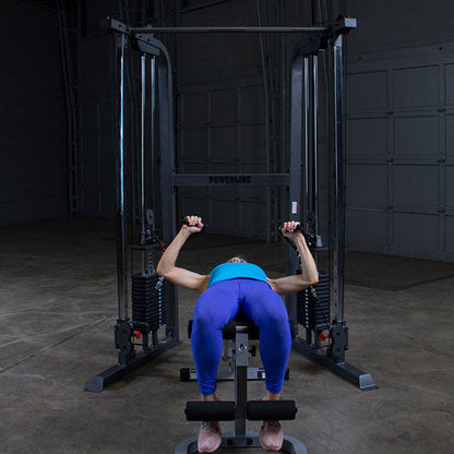 NEW Body Solid Powerline Functional Trainer WITH Upgraded 210lb Weight Stacks - Grit Grind Strength