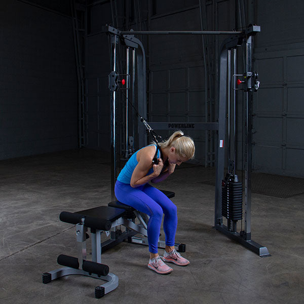 NEW Body Solid Powerline Functional Trainer WITH Upgraded 210lb Weight Stacks - Grit Grind Strength
