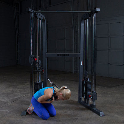 NEW Body Solid Powerline Functional Trainer WITH Upgraded 210lb Weight Stacks - Grit Grind Strength